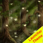 go launcher ex theme forest android application logo